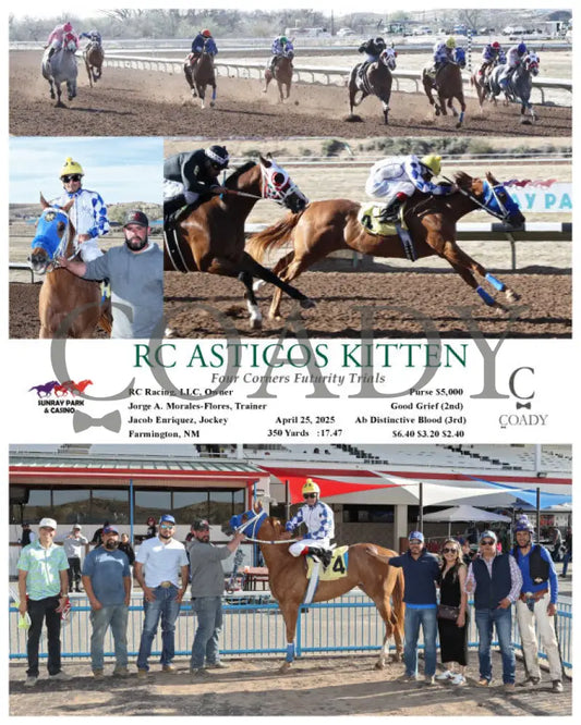 RC ASTICOS KITTEN - Four Corners Futurity Trials - 04-25-25 - R11 - SRP SunRay Park