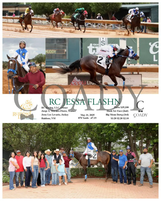 RC JESSA FLASHN - 05-31-25 - R01 - RUI Ruidoso Downs