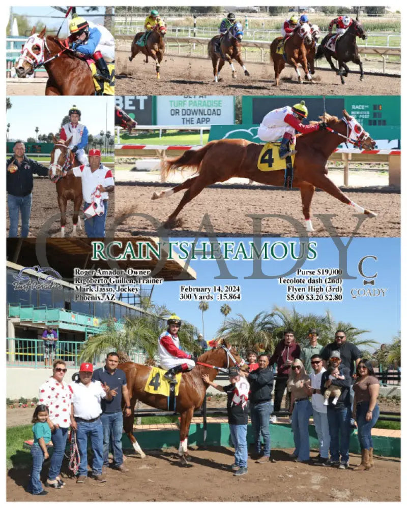 Rcaintshefamous - 02-14-24 R01 Tup Turf Paradise