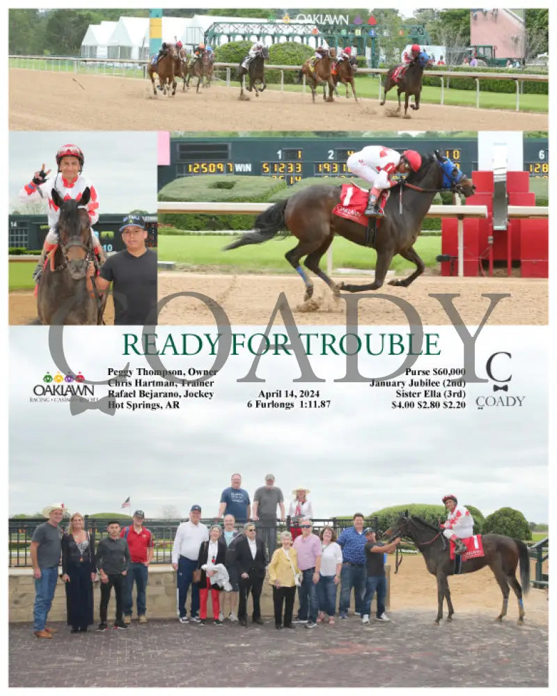Ready For Trouble - 04 - 14 - 24 R03 Op Oaklawn Park