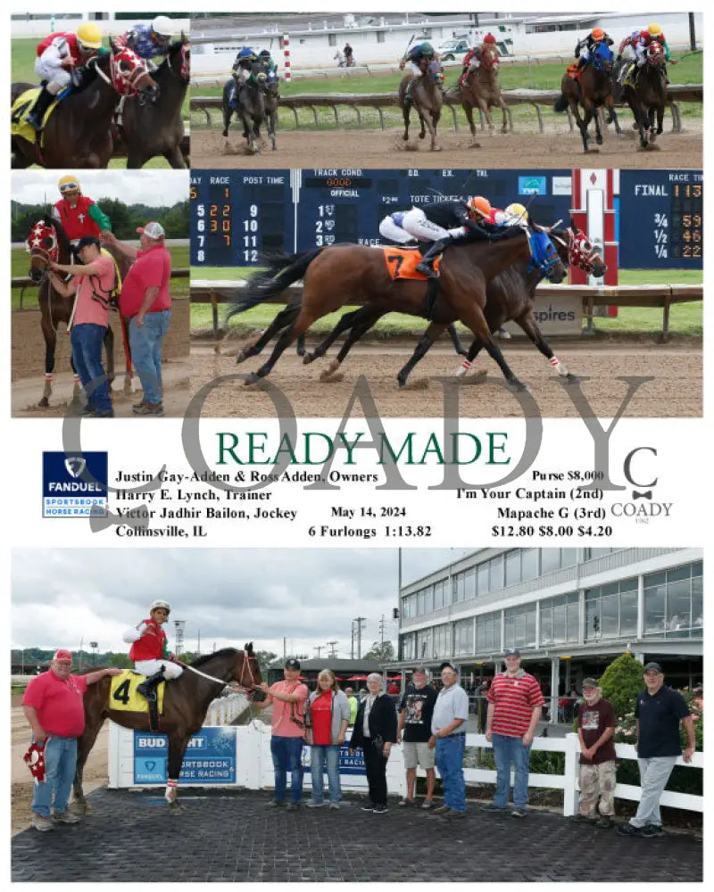 Ready Made - 05-14-24 R01 Fan Fanduel Sportsbook Horse Racing