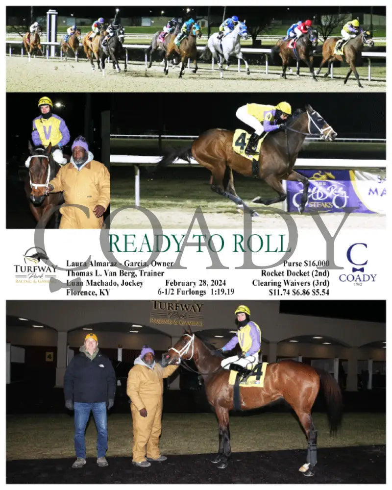 Ready To Roll - 02-28-24 R09 Tp Turfway Park