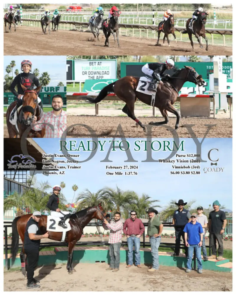 Ready To Storm - 02-27-24 R06 Tup Turf Paradise