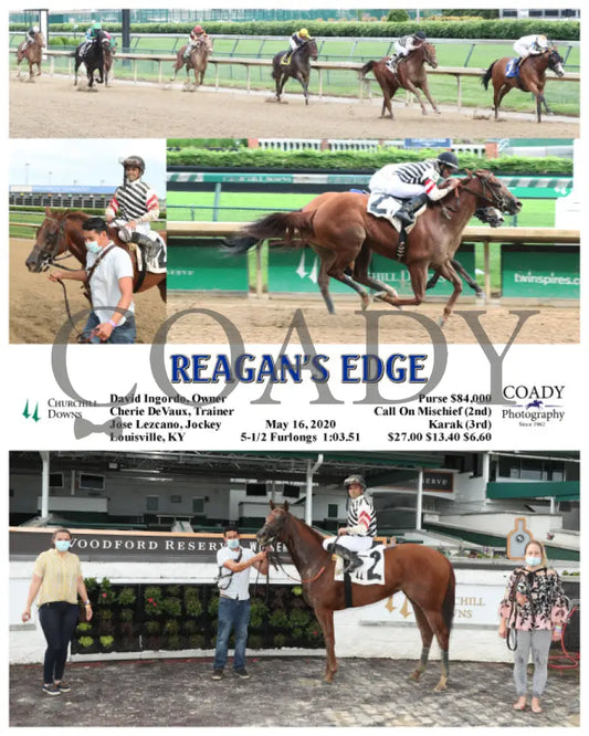 Reagan’s Edge - 05-16-20 R11 Cd Churchill Downs
