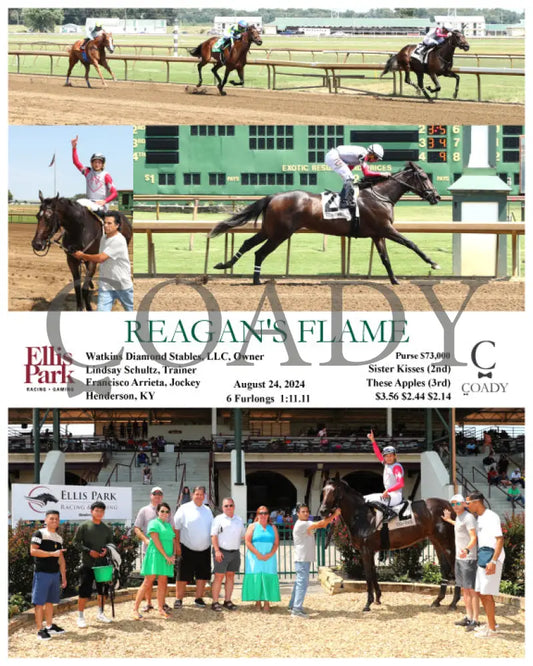 Reagan’s Flame - 082424 Race 04 Elp Ellis Park