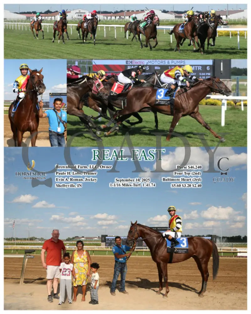 REAL FAST - 09-10-25 - R06 - IND Indiana Grand