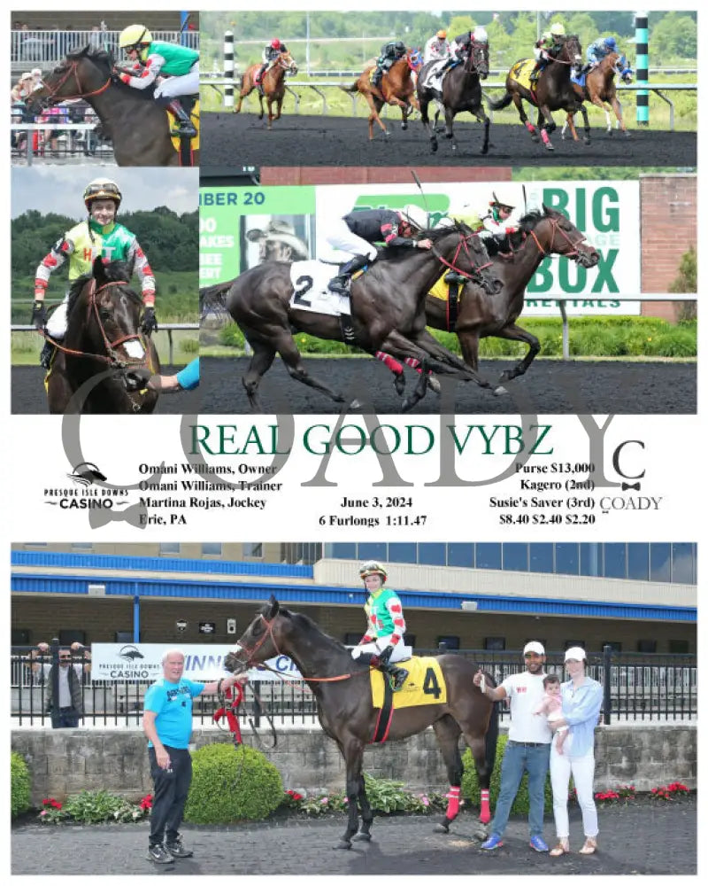 Real Good Vybz - 06-03-24 R02 Pid Presque Isle Downs