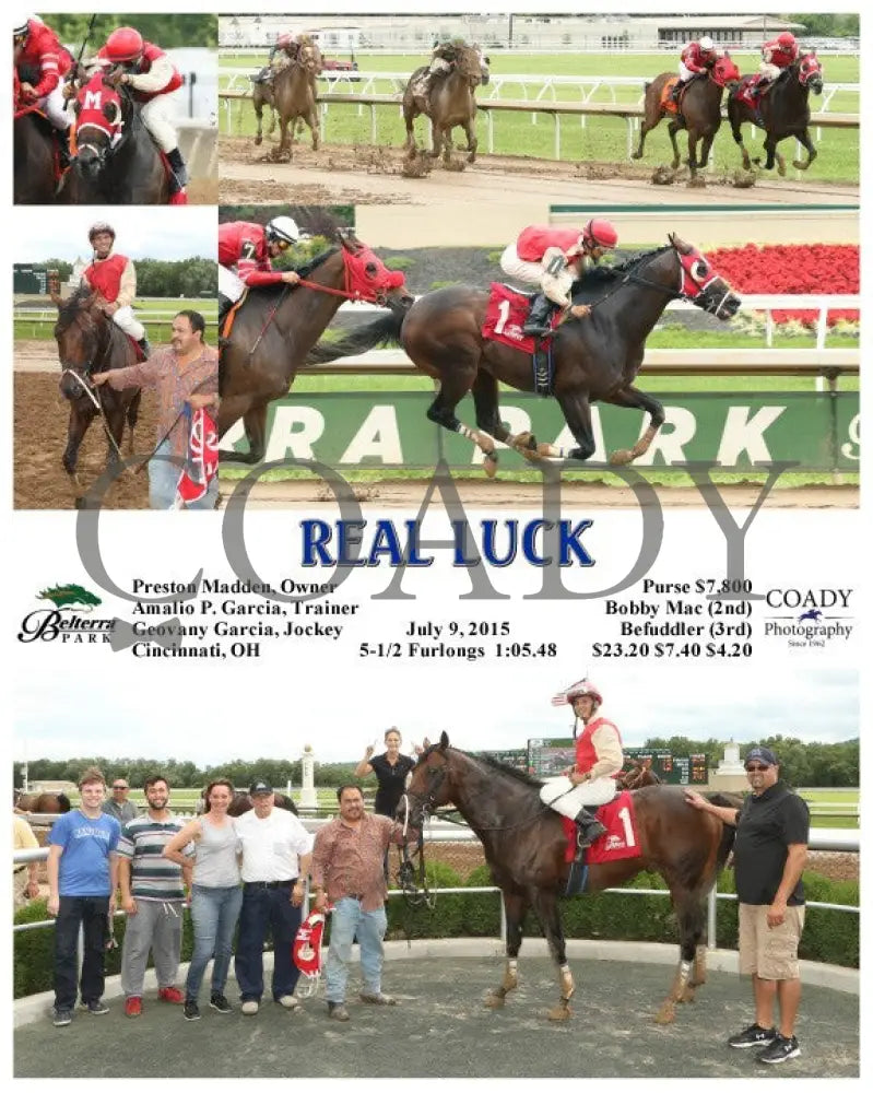 Real Luck - 070915 Race 04 Btp Belterra Park