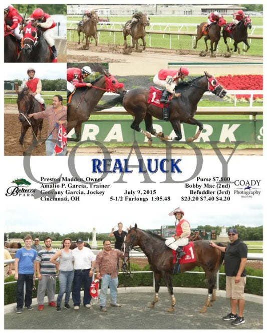 Real Luck - 070915 Race 04 Btp Belterra Park