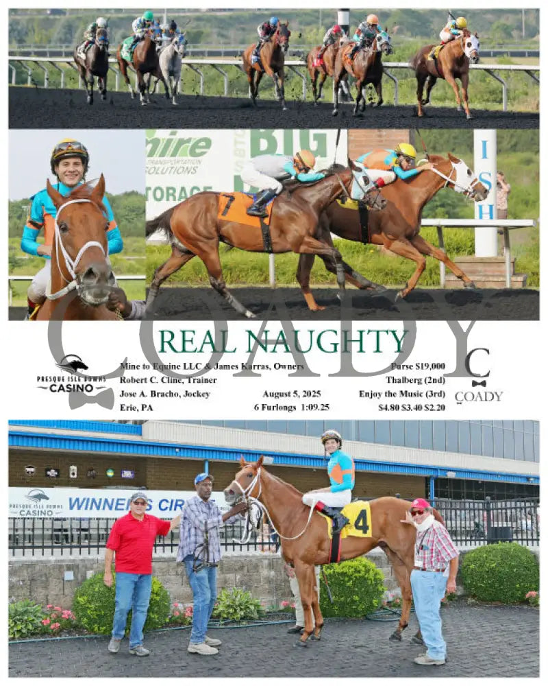 REAL NAUGHTY - 08-05-25 - R07 - PID Presque Isle Downs
