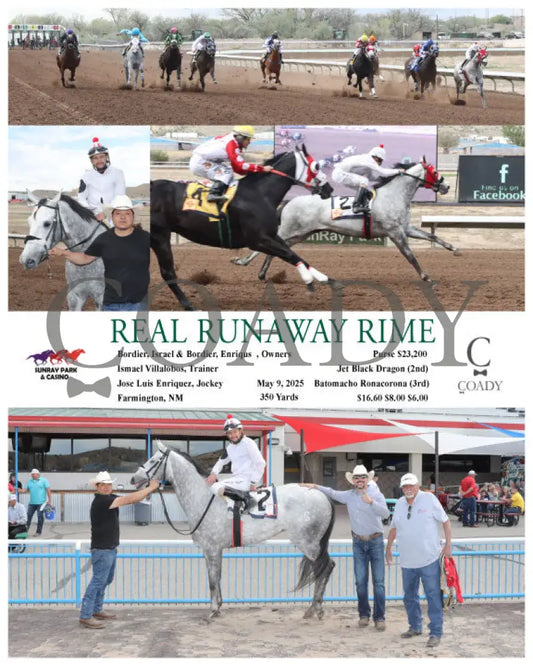 REAL RUNAWAY RIME - 05-09-25 - R06 - SRP SunRay Park