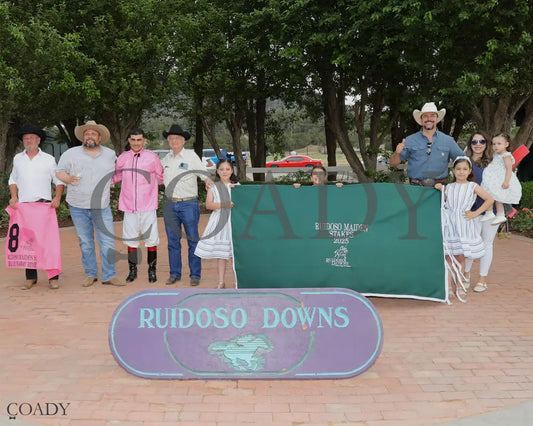 REAL RUNAWAY RIME - Ruidoso Maiden Stakes - 06-14-25 - R09 - Ruidoso Downs - Presentation - Victoria Salazar Ruidoso