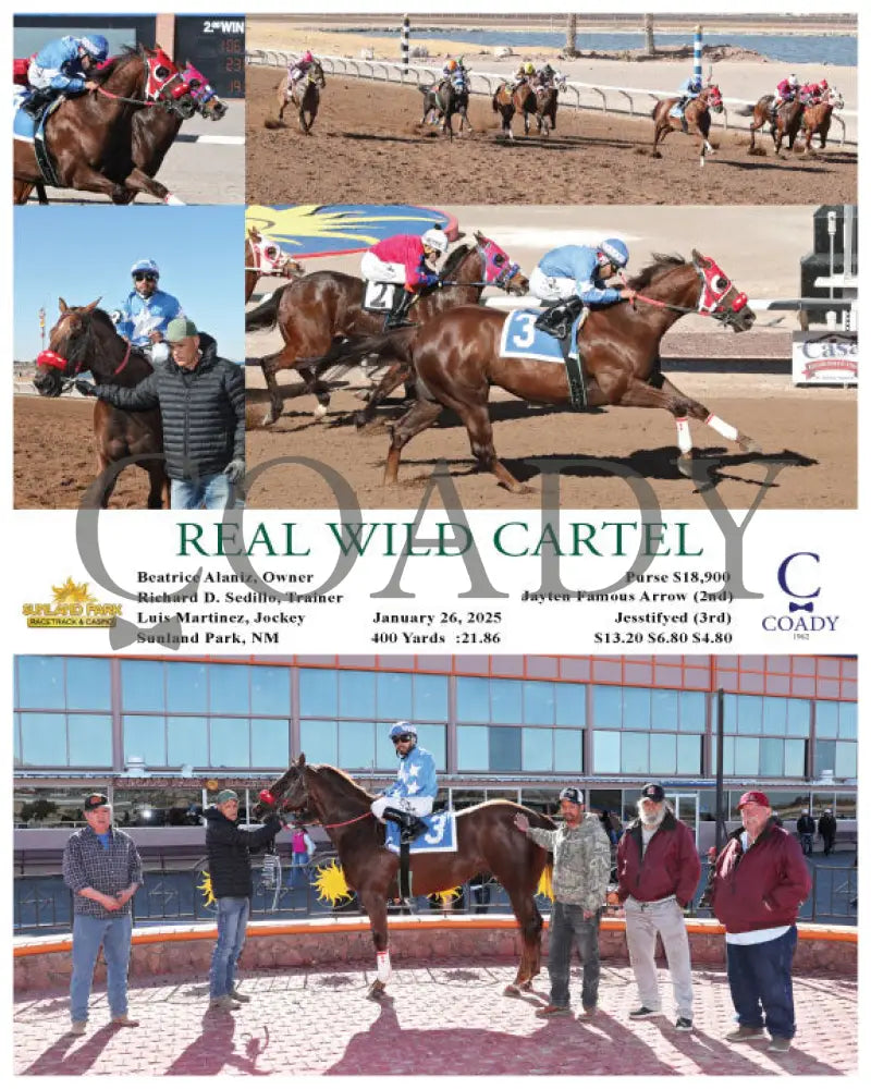 Real Wild Cartel - 01-26-25 R05 Sun Turfway Park