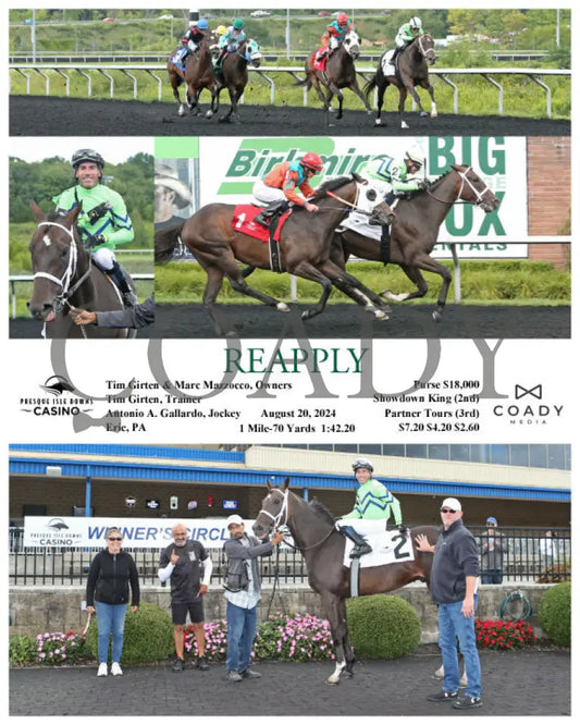 Reapply - 08-20-24 R01 Pid Presque Isle Downs