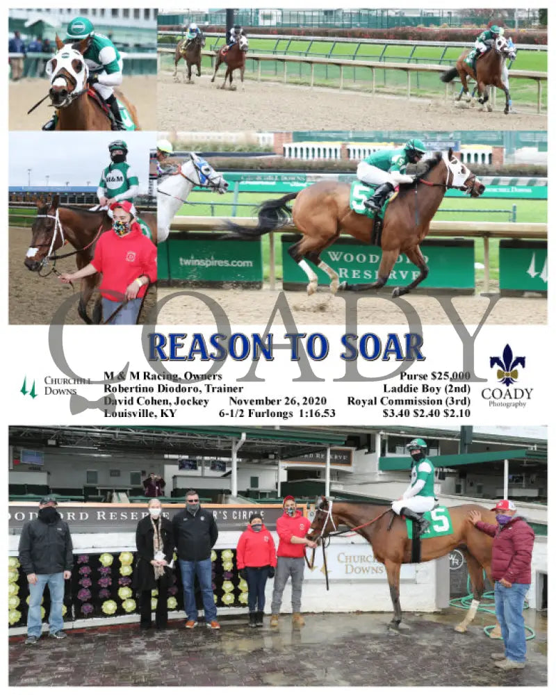 Reason To Soar - 11-26-20 R02 Cd Churchill Downs