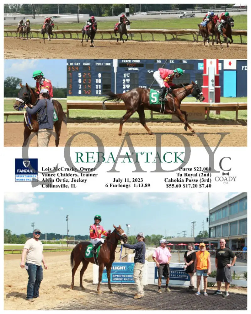 REBA ATTACK - 07-11-23 - R07 - FAN - Coady Media - Kurtis Coady Photography