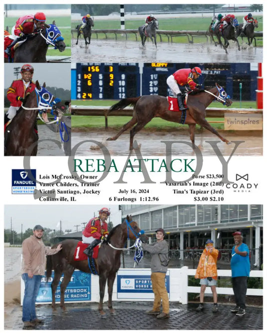 Reba Attack - 07-16-24 R03 Fan Fanduel Sportsbook Horse Racing