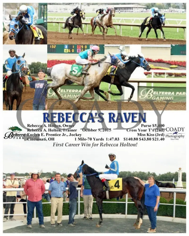 Rebecca’s Raven - 100915 Race 06 Btp Belterra Park