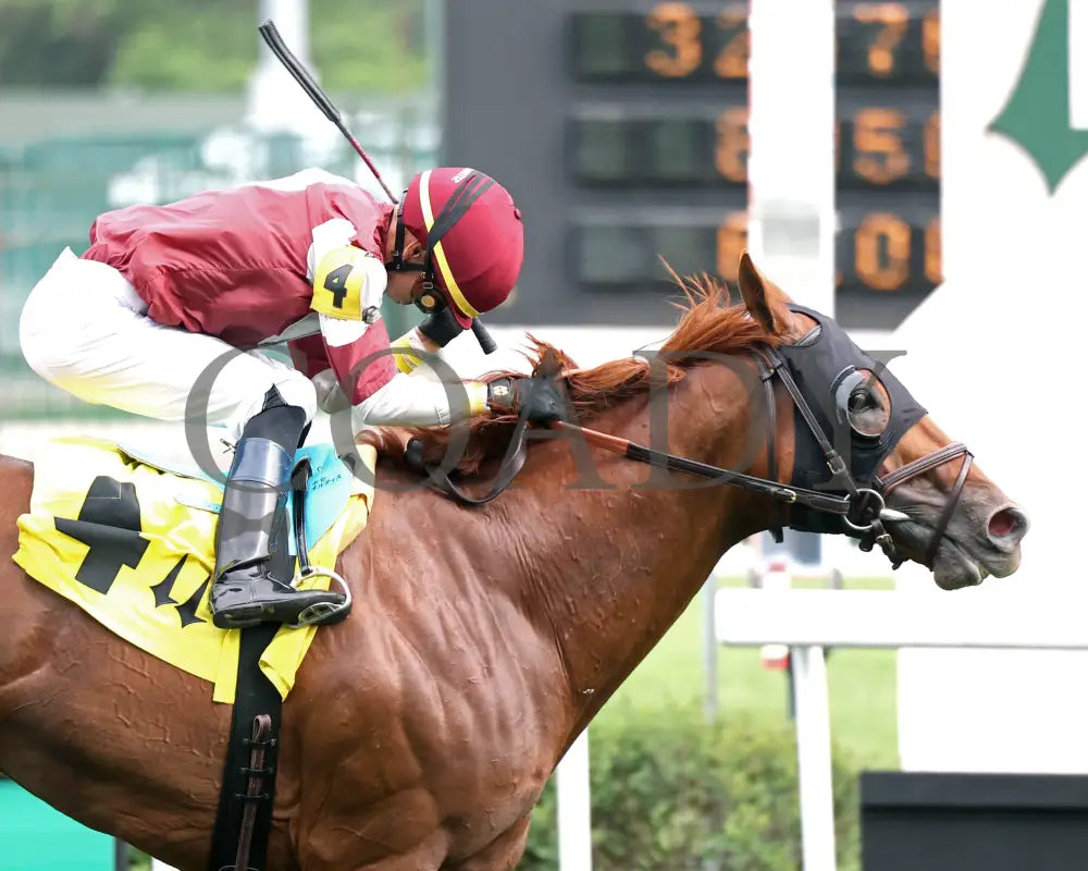 REBEL RED - 061425 - Race 10 - CD - Tight Finish 01 Churchill Downs