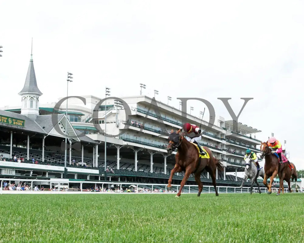 REBEL RED - 061425 - Race 10 - CD - Under Rail 01 Churchill Downs