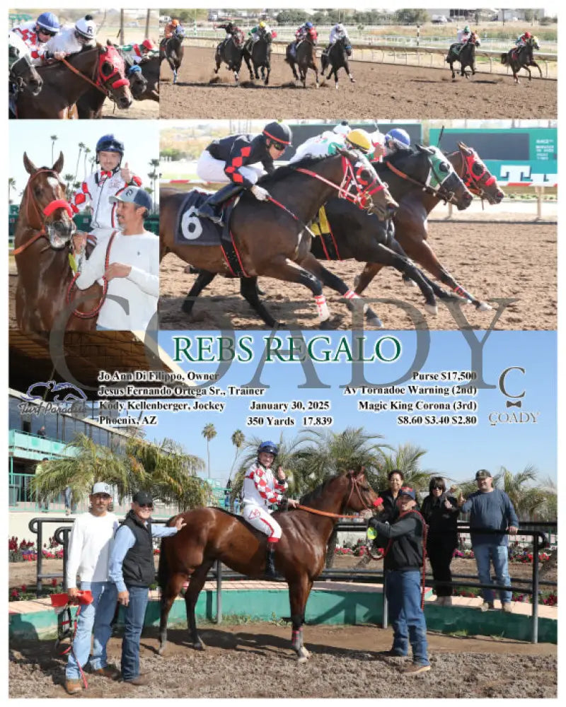 Rebs Regalo - 01-30-25 R01 Tup Turf Paradise