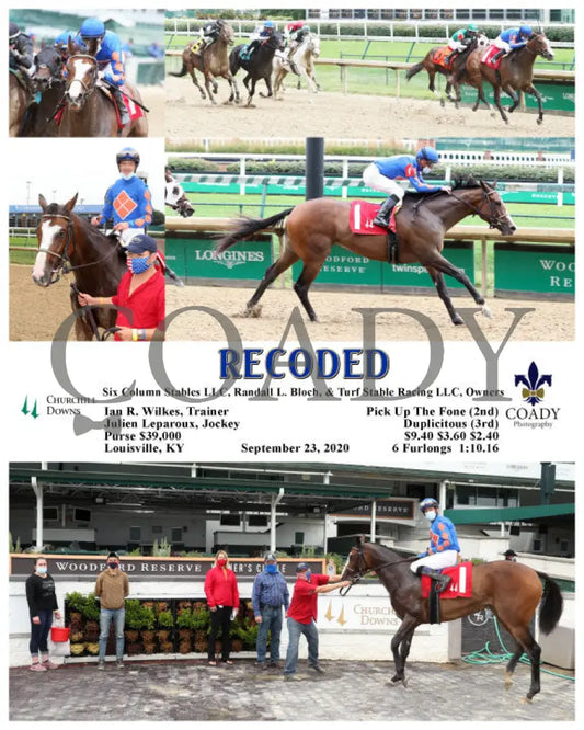 Recoded - 09-23-20 R05 Cd Churchill Downs