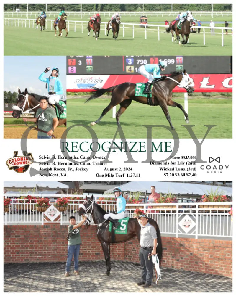 Recognize Me - 08-02-24 R02 Cnl Colonial Downs
