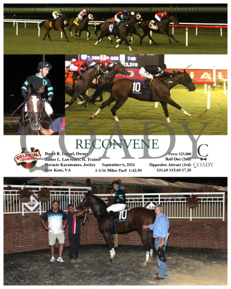 Reconvene - 09-06-24 R11 Cnl Colonial Downs