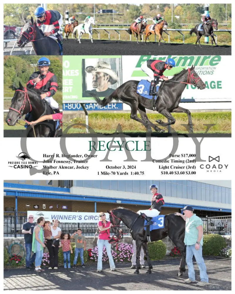Recycle - 10-03-24 R04 Pid Presque Isle Downs