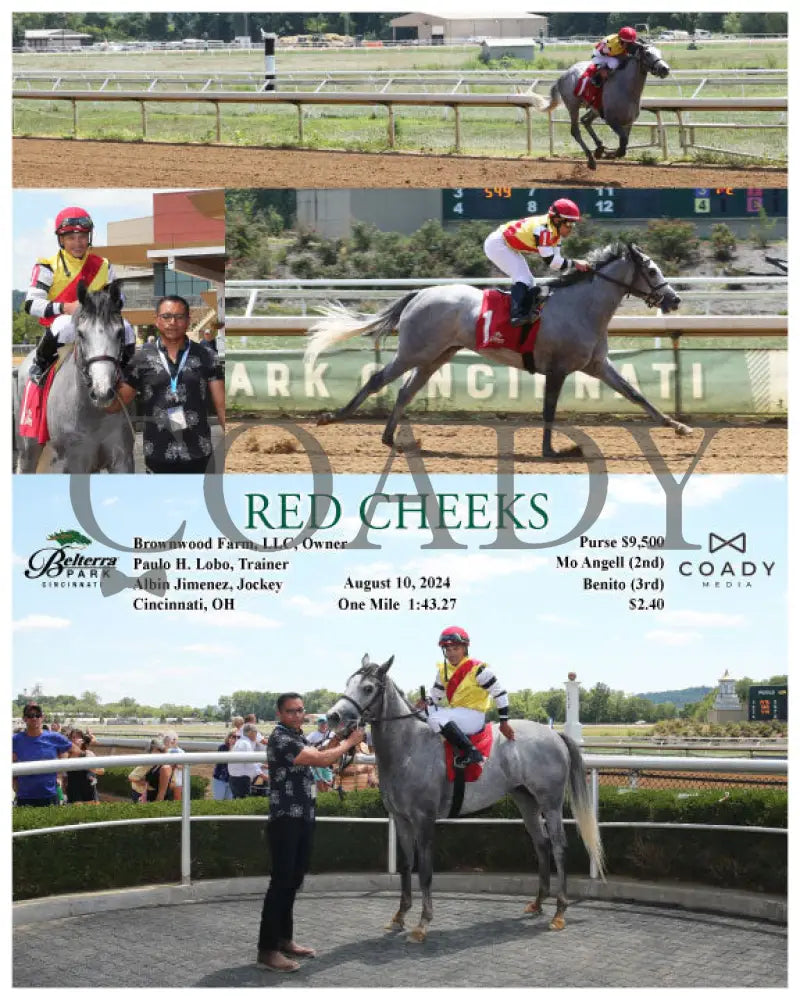 Red Cheeks - 081024 Race 03 Btp Belterra Park