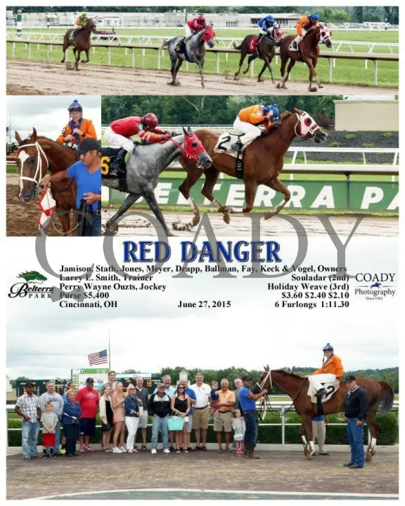Red Danger - 062715 Race 03 Btp Belterra Park