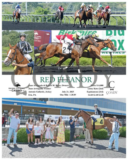 RED ELEANOR - 07-21-25 - R02 - PID Presque Isle Downs
