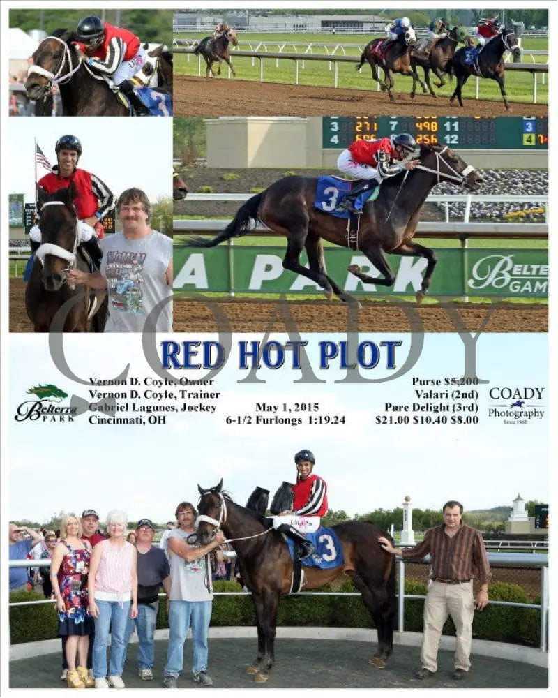 Red Hot Plot - 050115 Race 07 Btp Belterra Park