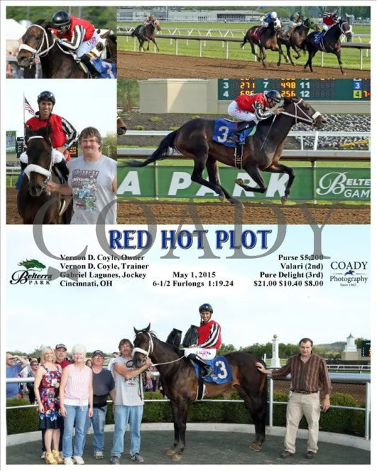 Red Hot Plot - 050115 Race 07 Btp Belterra Park