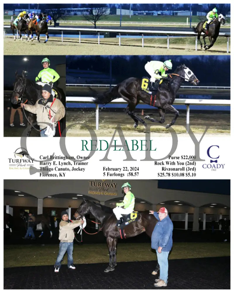 Red Label - 02-22-24 R01 Tp Turfway Park