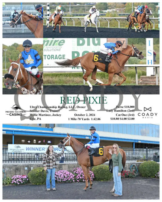 Red Pixie - 10-02-24 R06 Pid Presque Isle Downs