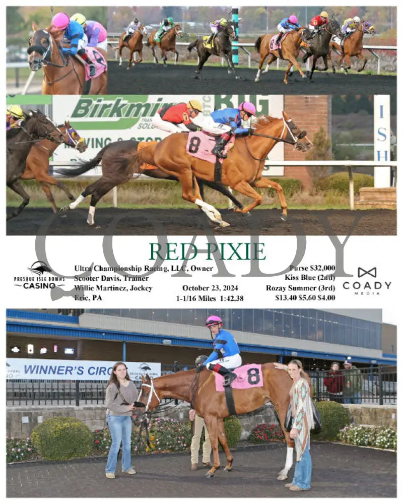 Red Pixie - 10-23-24 R08 Pid Presque Isle Downs