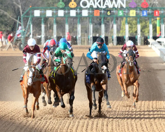 RED ROUTE ONE - The Essex Handicap G3 - 03-22-25 - R10 - OP - First Turn 01 Oaklawn Park