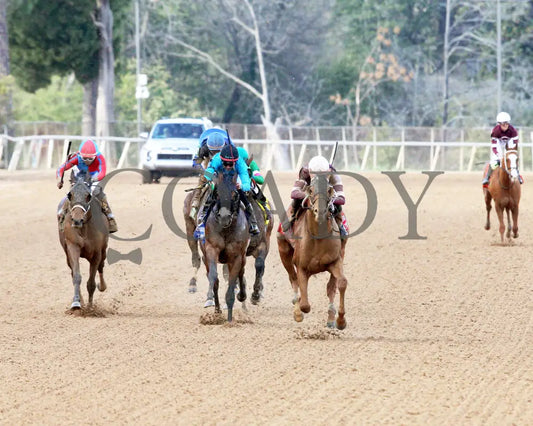 RED ROUTE ONE - The Essex Handicap G3 - 03-22-25 - R10 - OP - Head On 01 Oaklawn Park