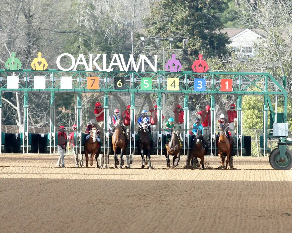 RED ROUTE ONE - The Essex Handicap G3 - 03-22-25 - R10 - OP - Start 01 Oaklawn Park