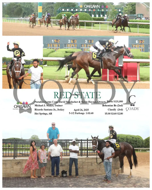 RED STATE - 04-26-25 - R09 - OP Oaklawn Park