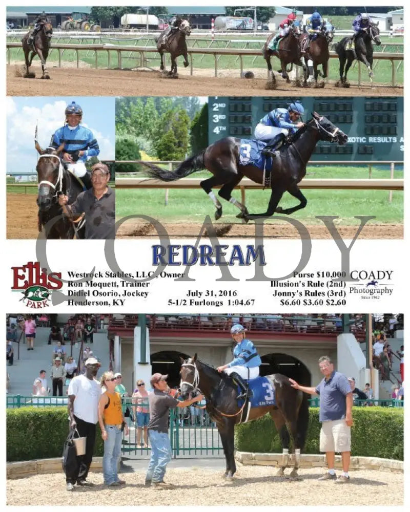 Redream - 073116 Race 02 Elp Ellis Park