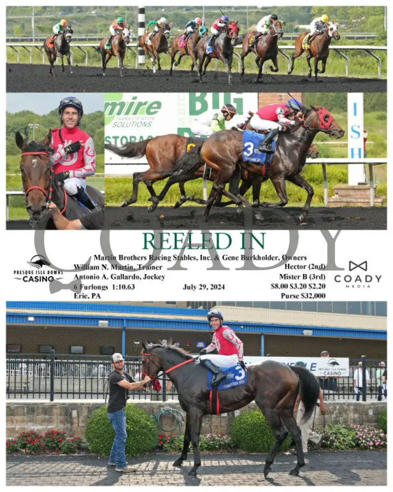 Reeled In - 07-29-24 R06 Pid Presque Isle Downs