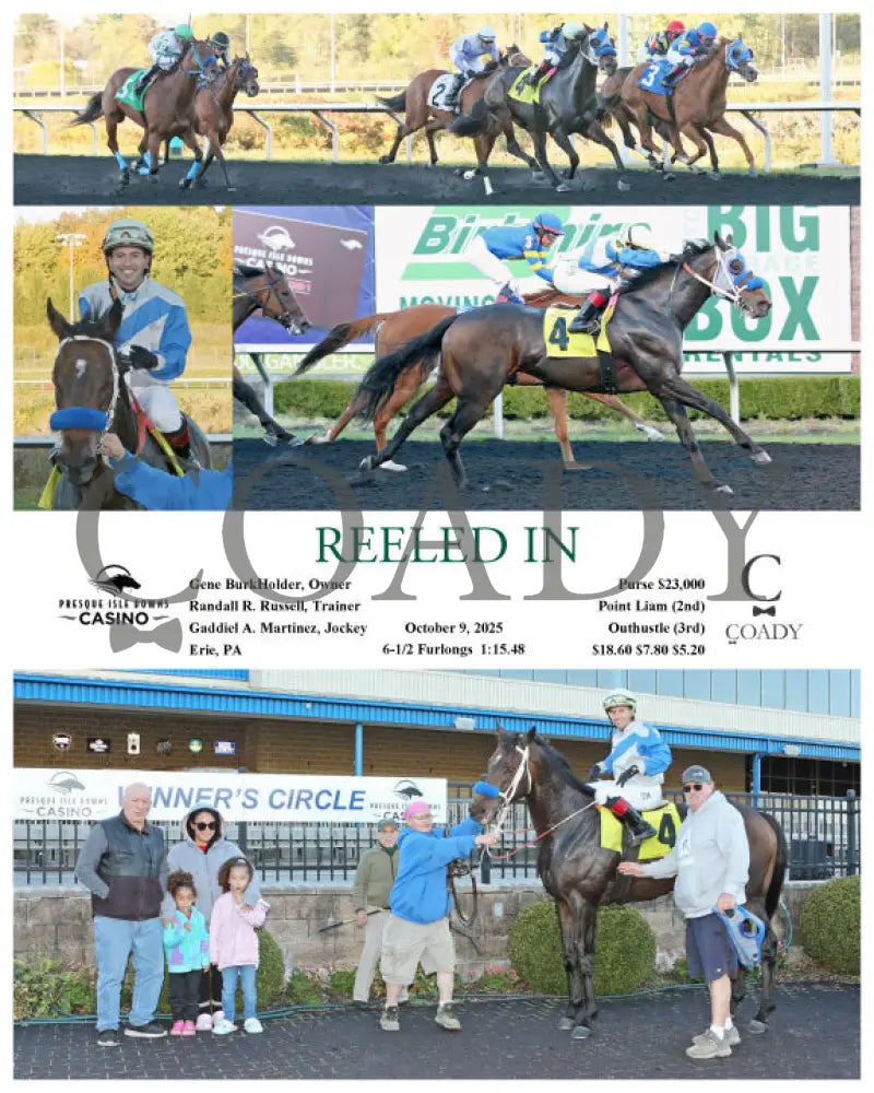 REELED IN - 10-09-25 - R06 - PID Presque Isle Downs