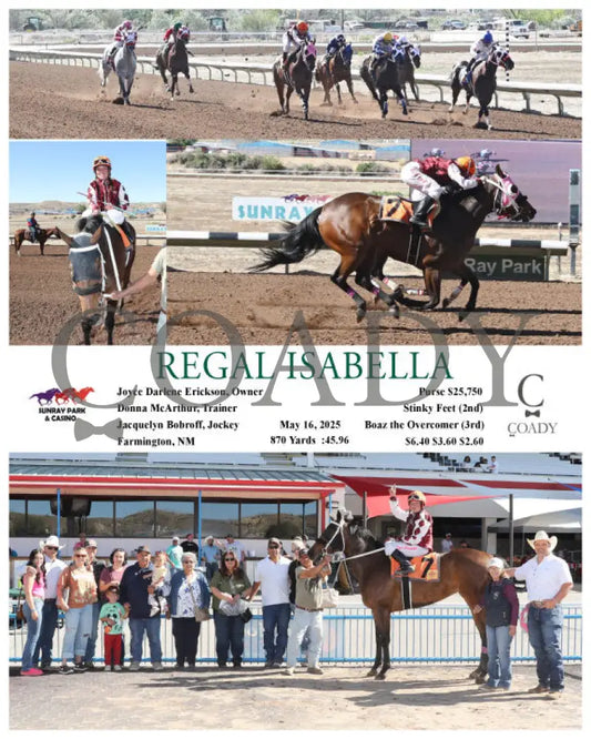 REGAL ISABELLA - 05-16-25 - R09 - SRP SunRay Park