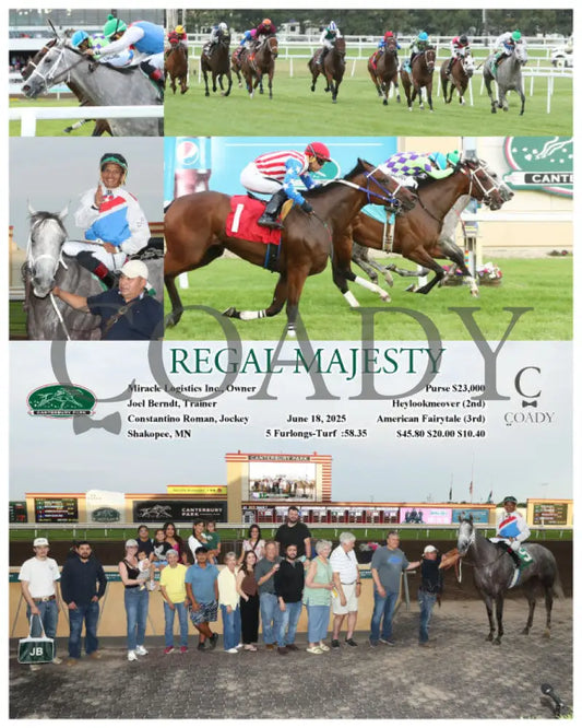 REGAL MAJESTY - 06-18-25 - R06 - CBY Ruidoso Downs