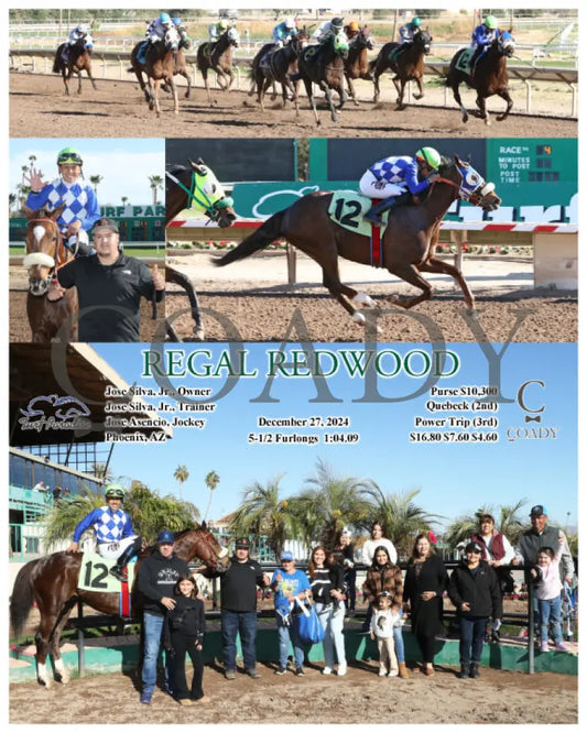 Regal Redwood - 12-27-24 R04 Tup Turf Paradise
