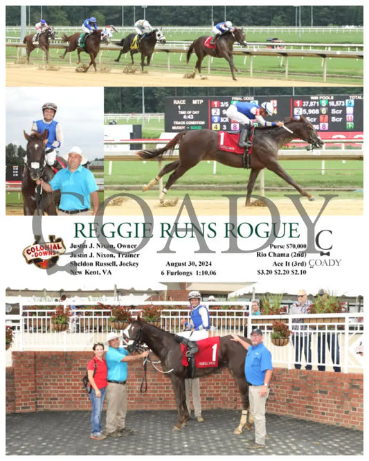 Reggie Runs Rogue - 08-30-24 R01 Cnl Colonial Downs