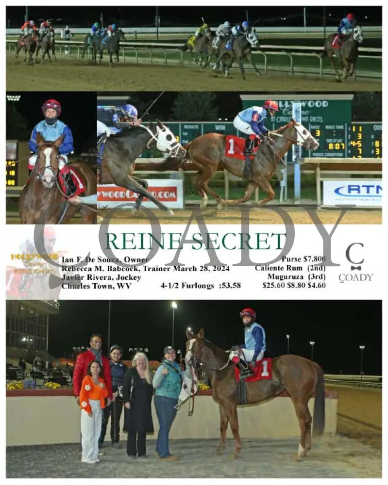 Reine Secret - 03 - 28 - 24 R03 Ct Hollywood Casino At Charles Town Races