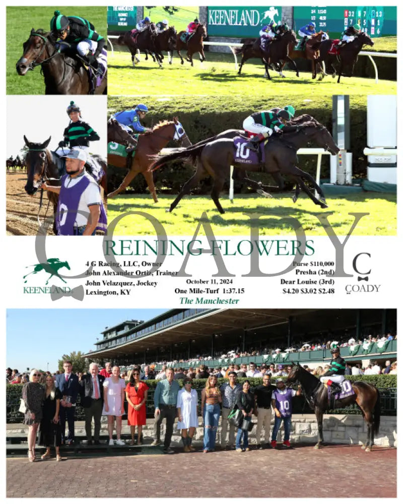 Reining Flowers - 101124 Race 07 Kee Keeneland